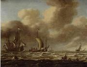 unknow artist Seascape, boats, ships and warships.46 oil painting reproduction